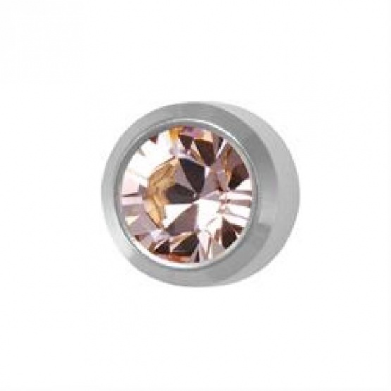 Aleksandryt (jasnofioletowy) - oprawa srebrna - mini kamienie przezroczyste
