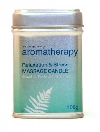 Świeca do masażu antystresowego - Relax&Stress 108g